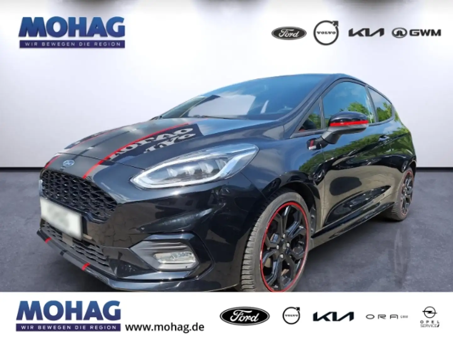 Ford Fiesta 1.0 EcoBoost EU6d-T ST-Line Black Noir - 1