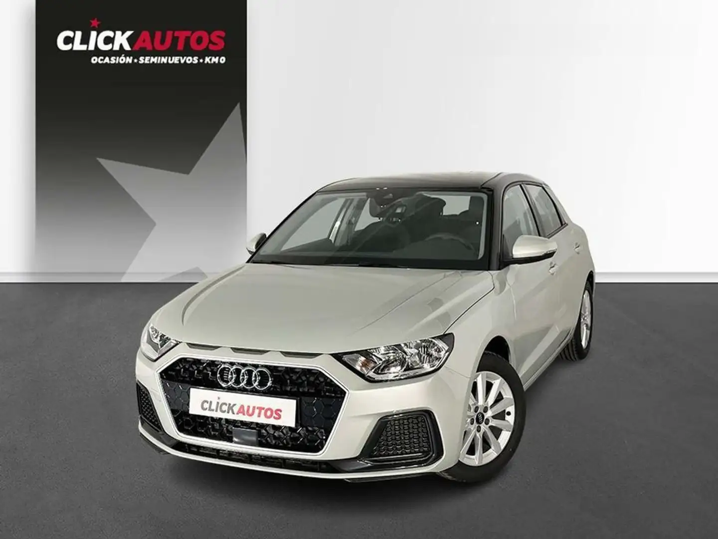 Audi A1 TFSI 95CV Advanced Plateado - 1
