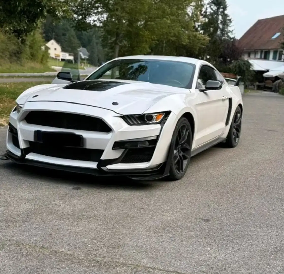 Ford Mustang 5.0 Ti-VCT V8 307kW GT A.(Fast.) Blanco - 1