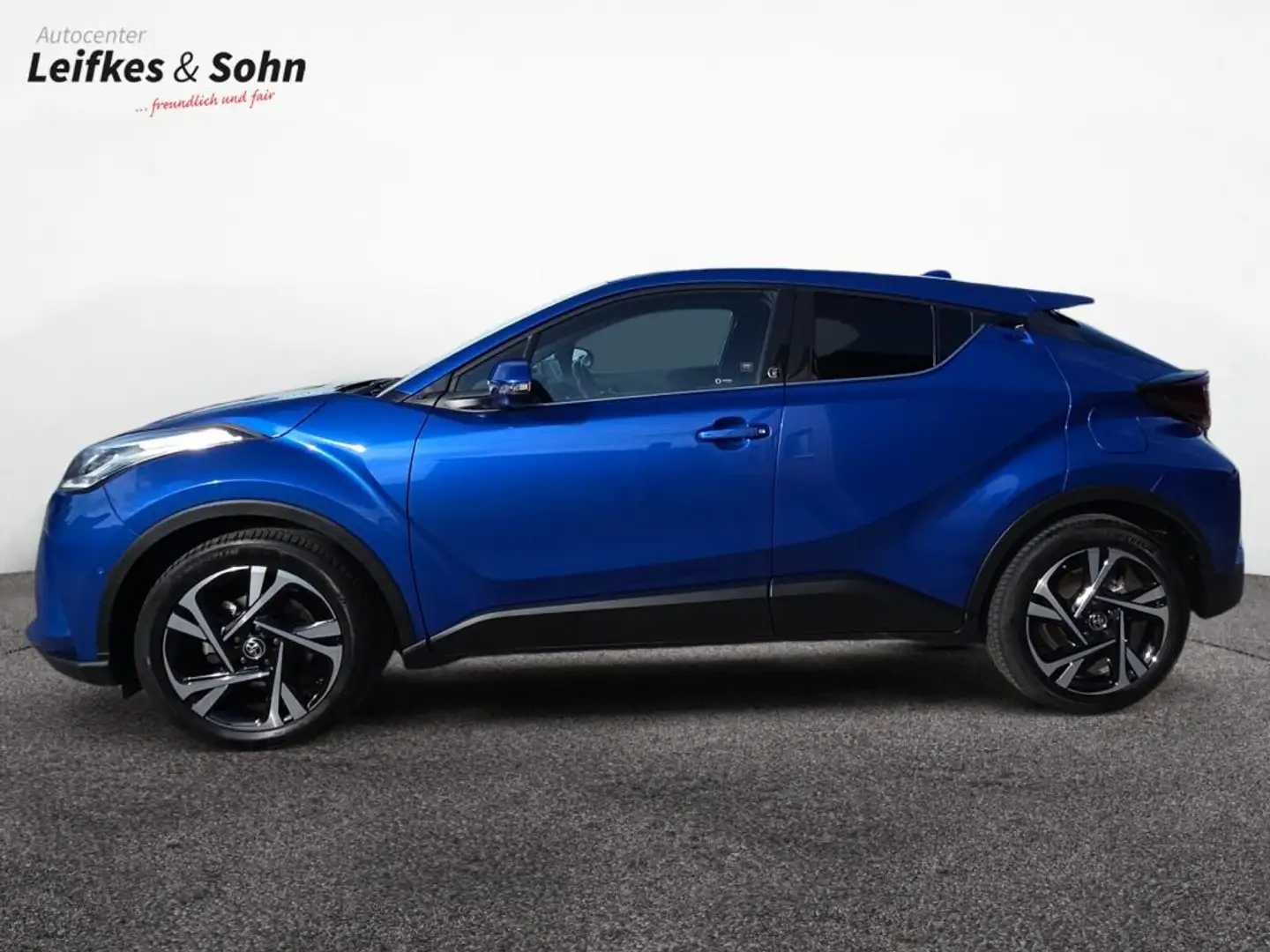 Toyota C-HR 2.0 Hybrid Team Deutschland Navi SHZ Blau - 2