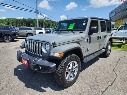 Gray 2021 Jeep Wrangler SUV / Crossover Four-Wheel Drive Automatic