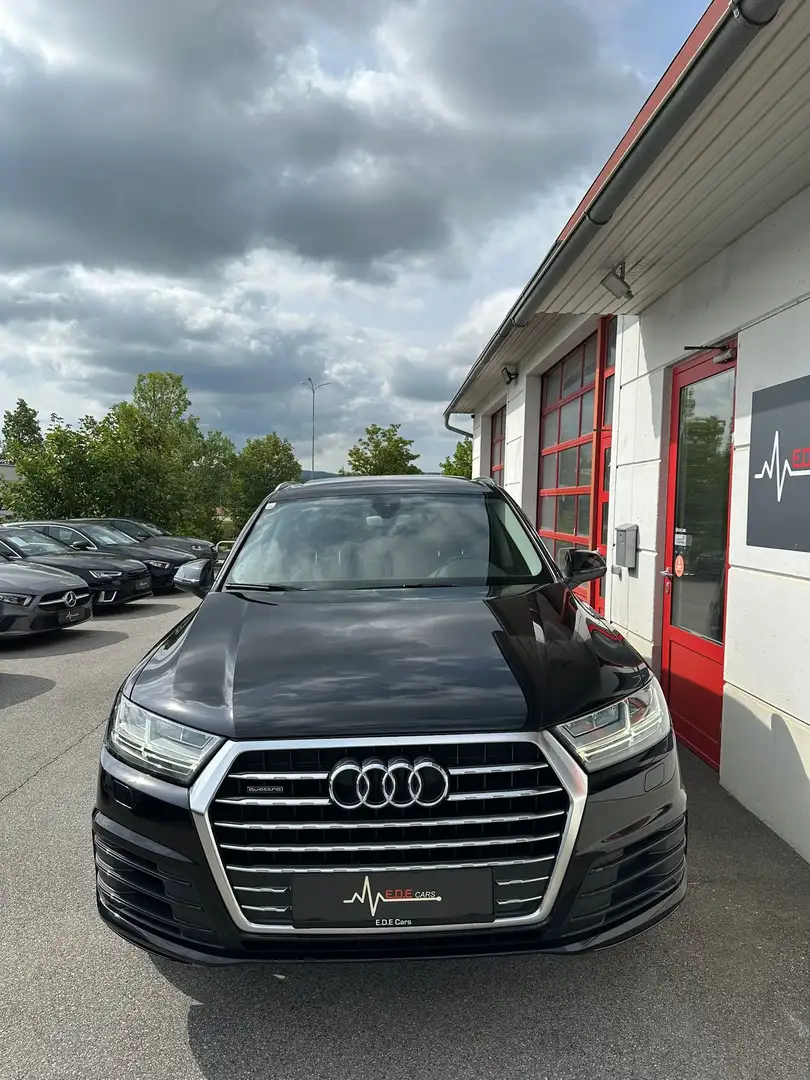 Audi Q7 3.0 TDI S-Line, quattro ultra 7-Sitzer Schwarz - 2
