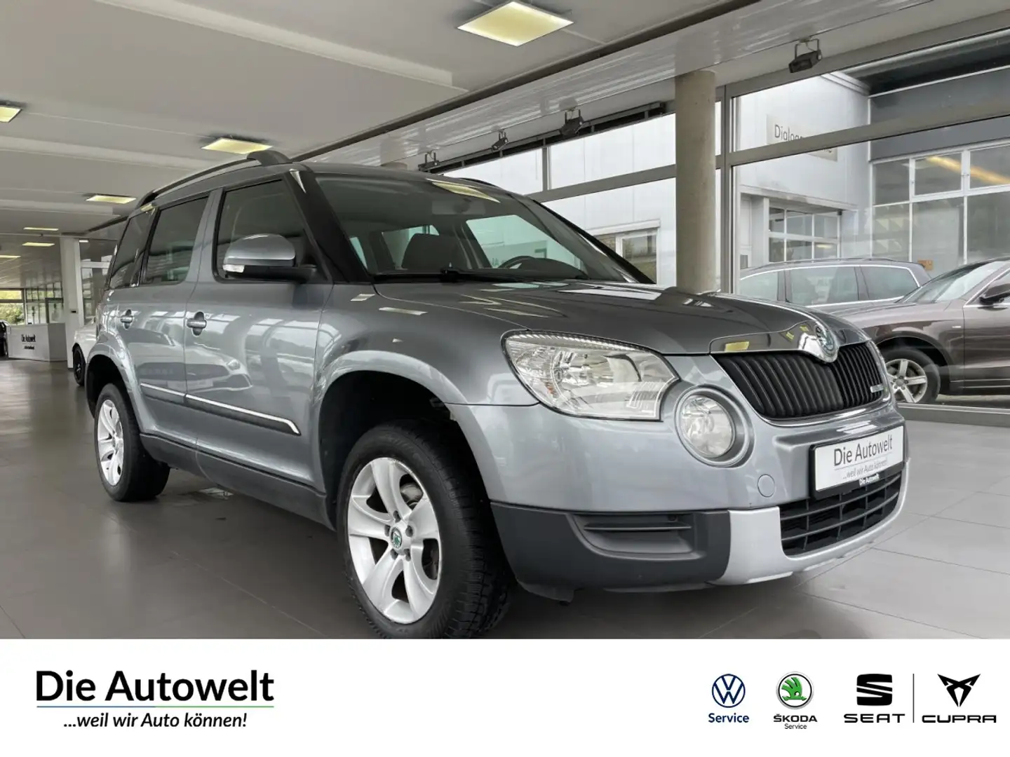 Skoda Yeti 1,6 TDI Greenline KLIMA TEMPOMAT MP3 PDC Klima Grau - 1