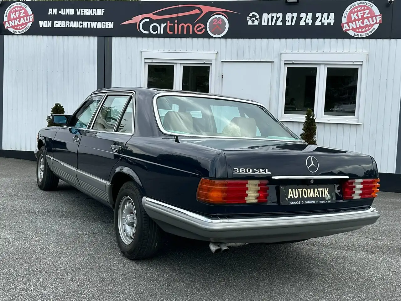Mercedes-Benz 380 SEL Oldtimer Automatik Leder, foto 6