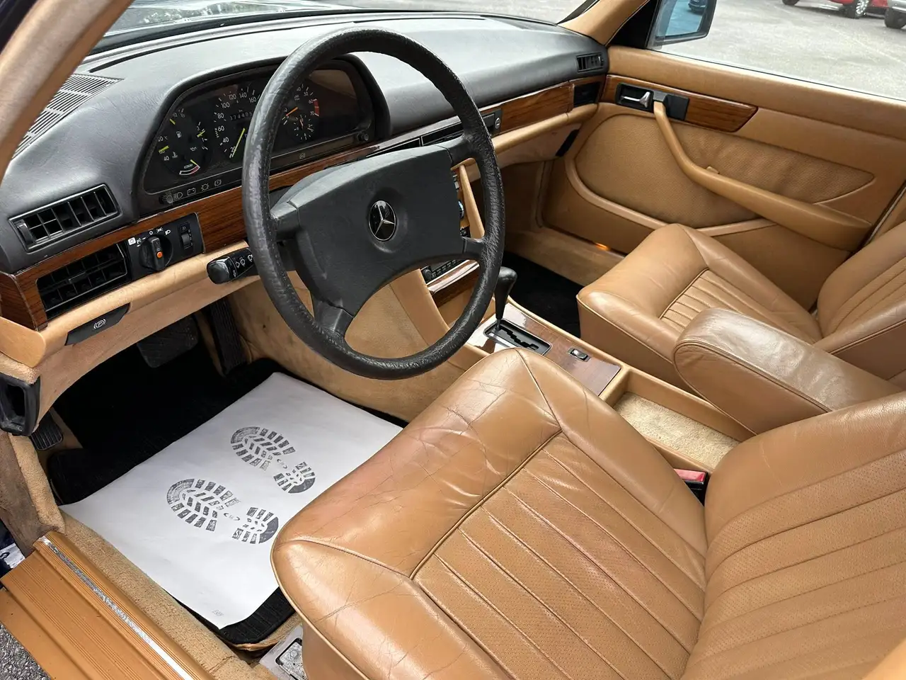 Mercedes-Benz 380 SEL Oldtimer Automatik Leder, foto 8