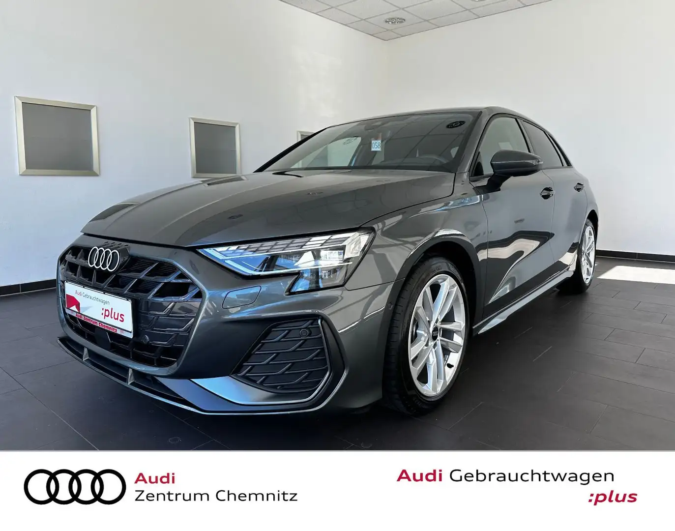 Audi A3 Sportback 35 TFSI S tr. S LINE+NAVI PLUS+LED Grau - 1