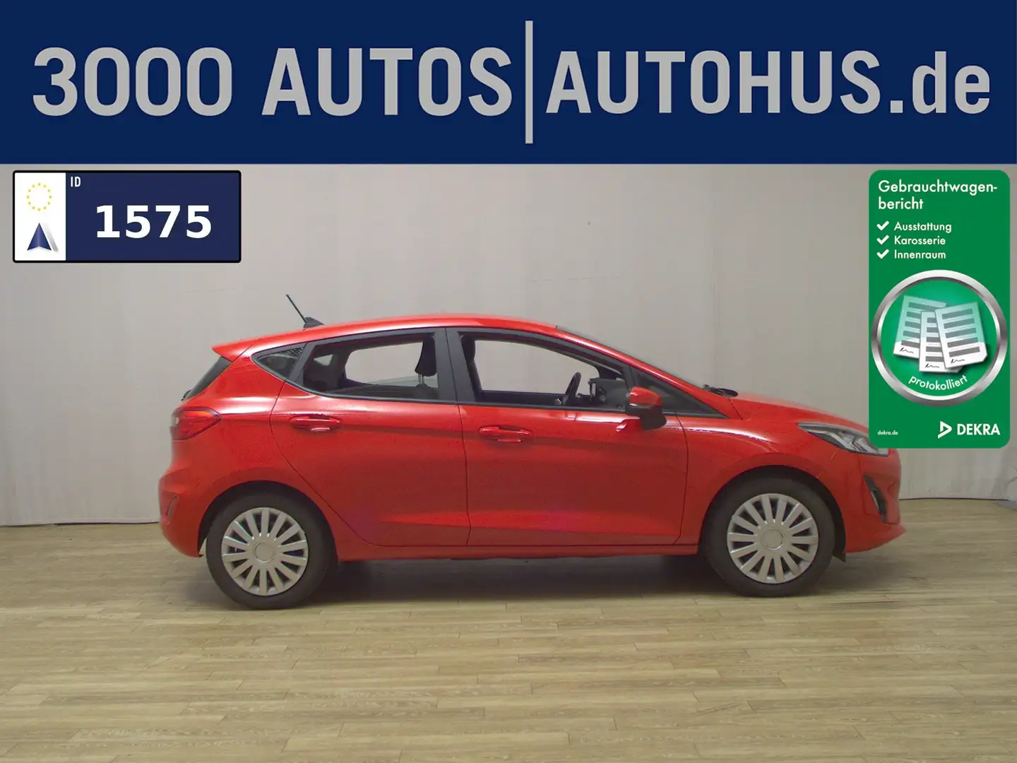 Ford Fiesta 1.5 TDCi Cool&Connect Navi LED PDC DAB Rouge - 1