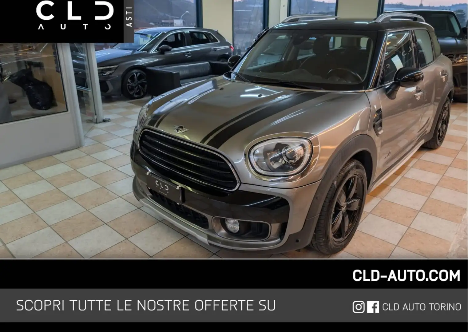 MINI Cooper D Countryman Mini Countryman 2.0 Cooper D all4 Grigio - 1