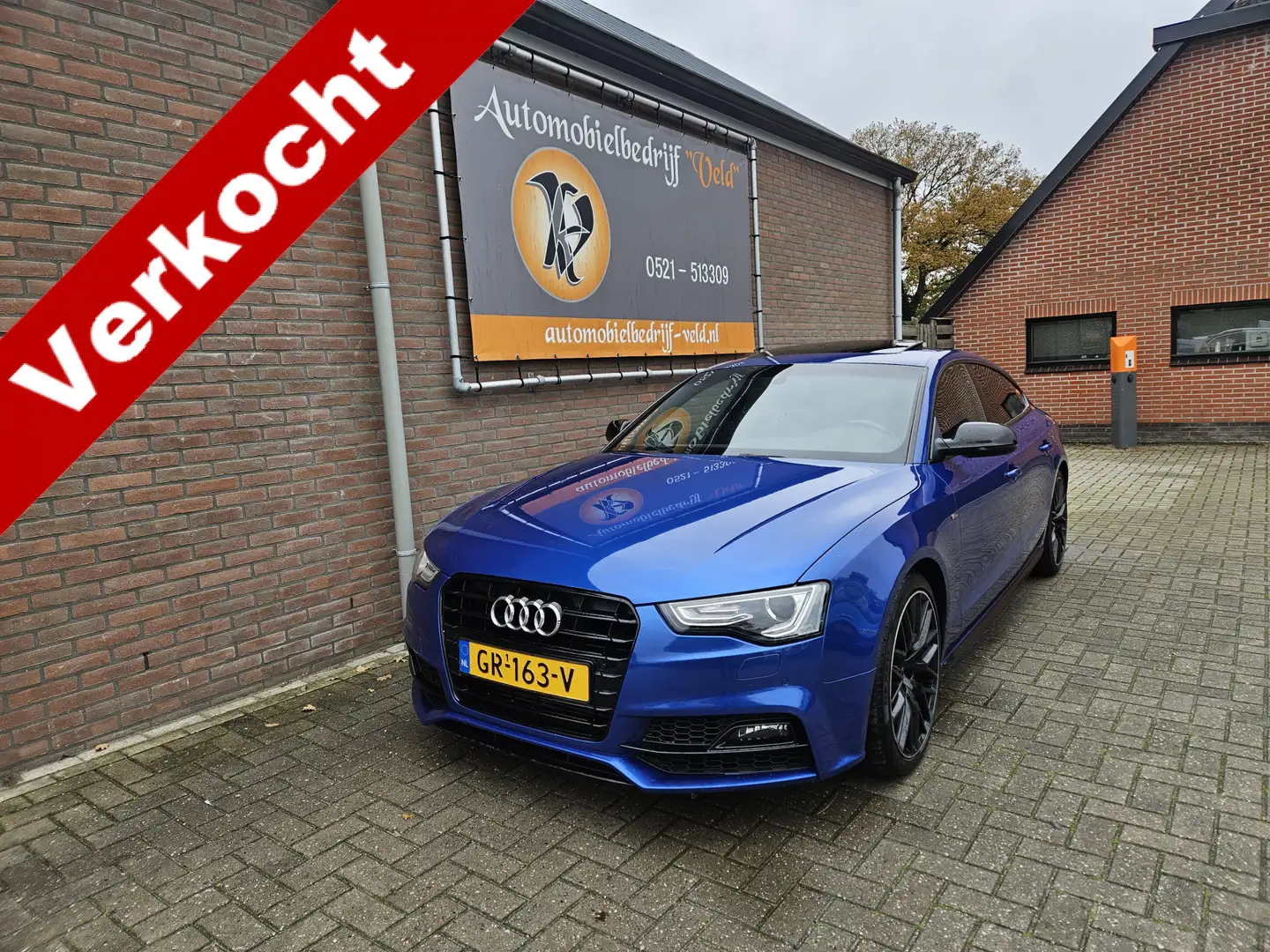 Audi A5 Sportback 1.8 TFSI Sport Edition Blauw - 1
