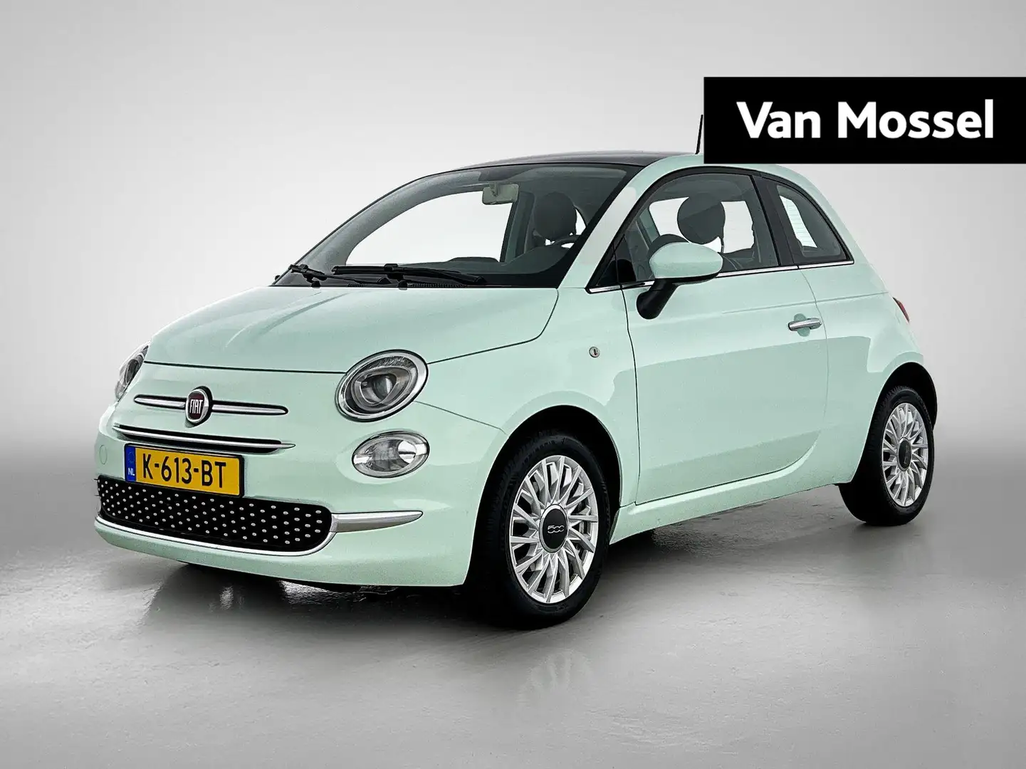 Fiat 500 1.2 Lounge | Airco | Cruise Controle | Glazen Pano Grün - 1