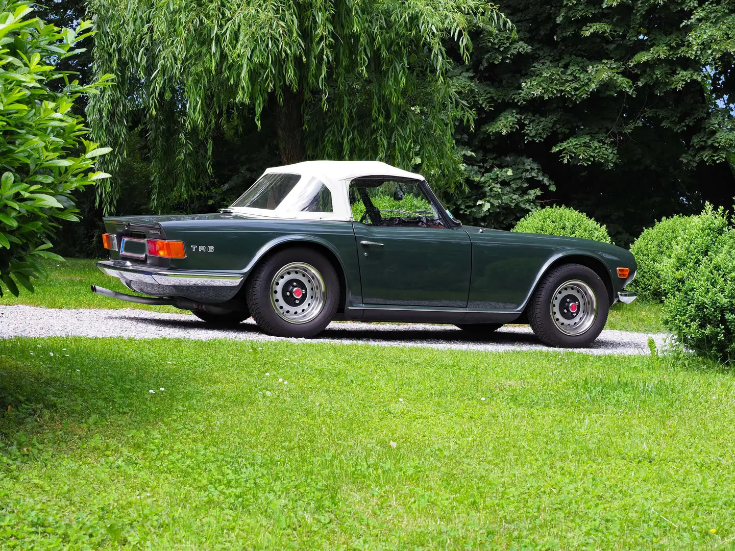 Triumph TR6 PI - Erstlack! Grün - 1