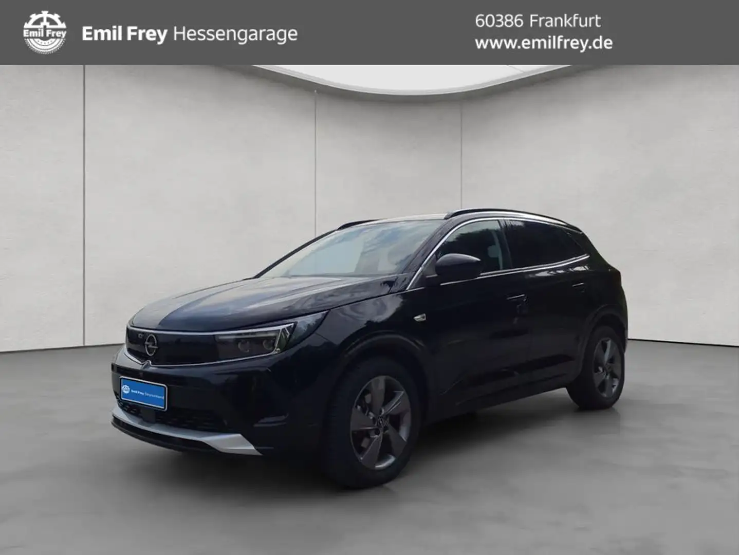 Opel Grandland Grandland 1.2 DI Automatik Elegance Schwarz - 1