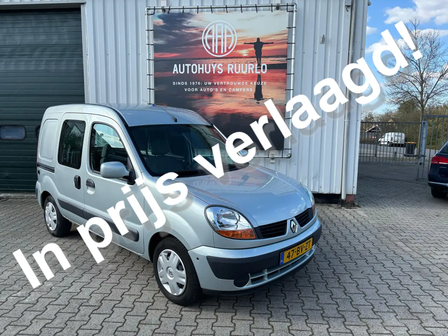 Renault Kangoo Express 1.2-16V Confort Light 30p.m. Scootmobiel i Argento - 1