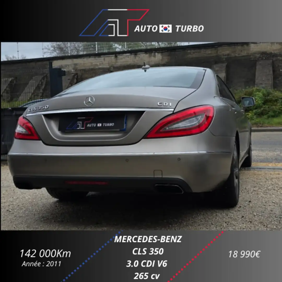 Mercedes-Benz CLS 350 350 CDI BE EDITION1 Gris - 2