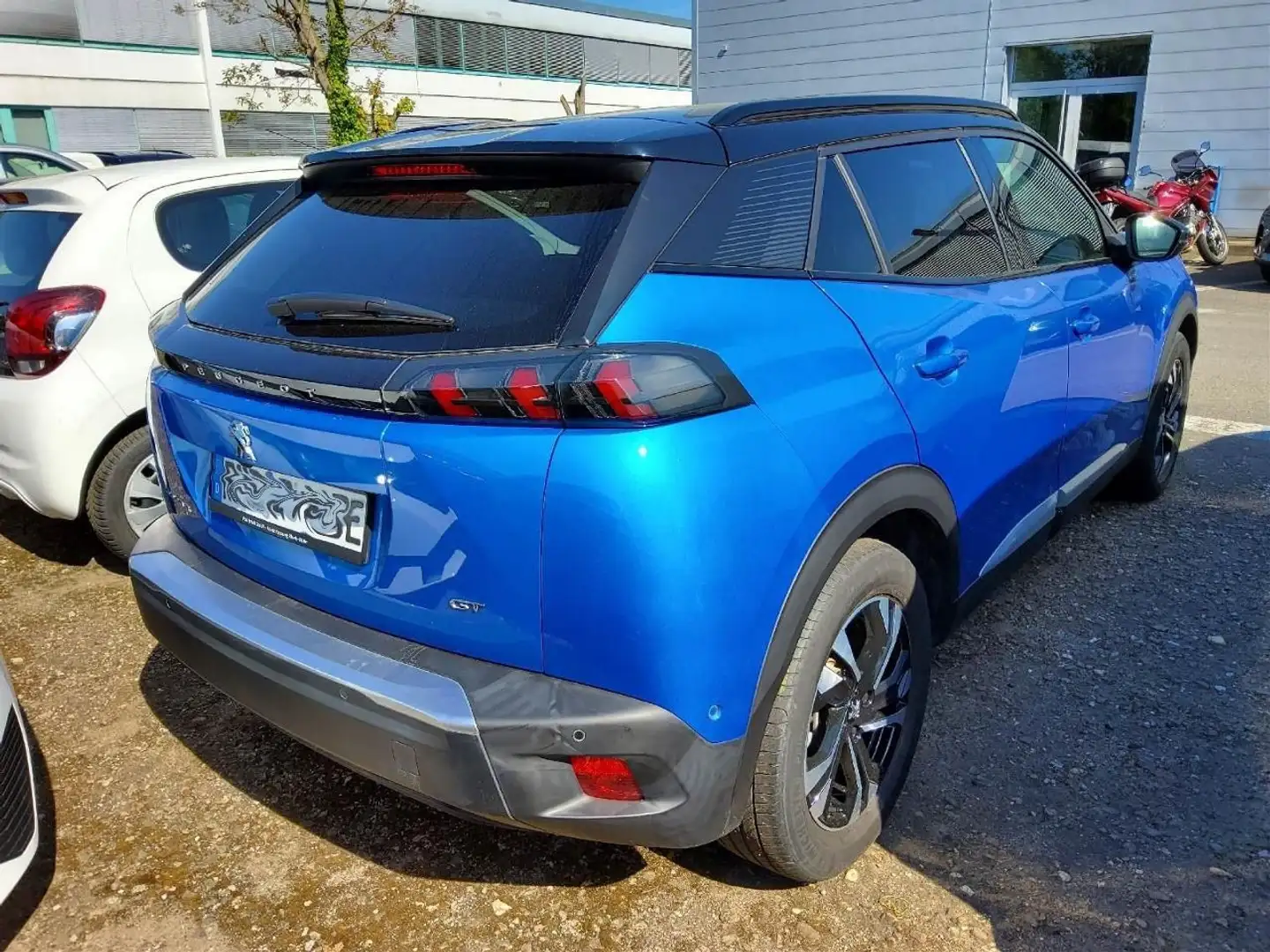Peugeot 2008 e- GT Keyless Navi Kamera Sitzheizung Bleu - 2