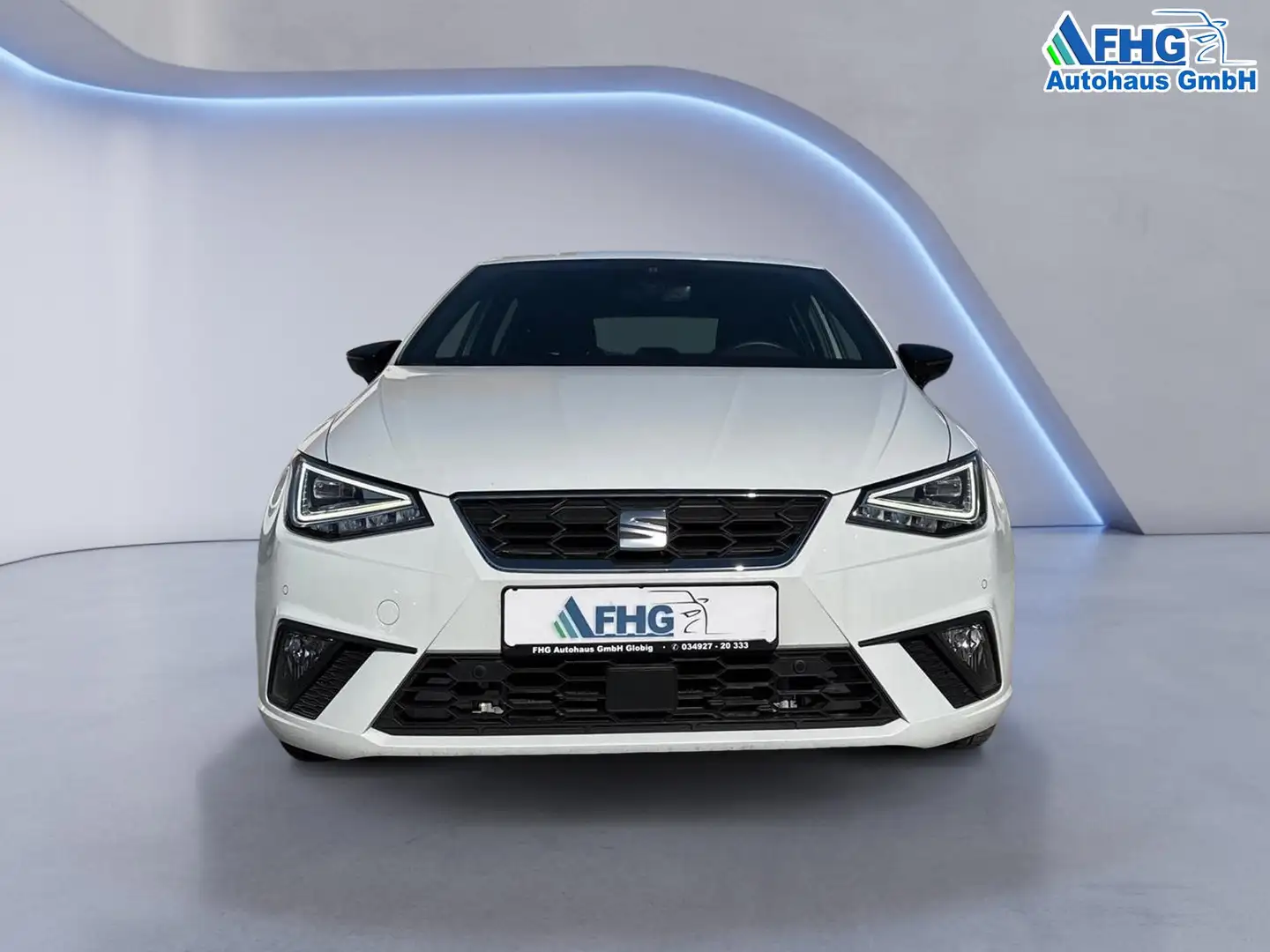 SEAT Ibiza 1.0 TSI FR OPF 85 kW (116 PS), Autom. 7-Gang, F... Blanc - 2