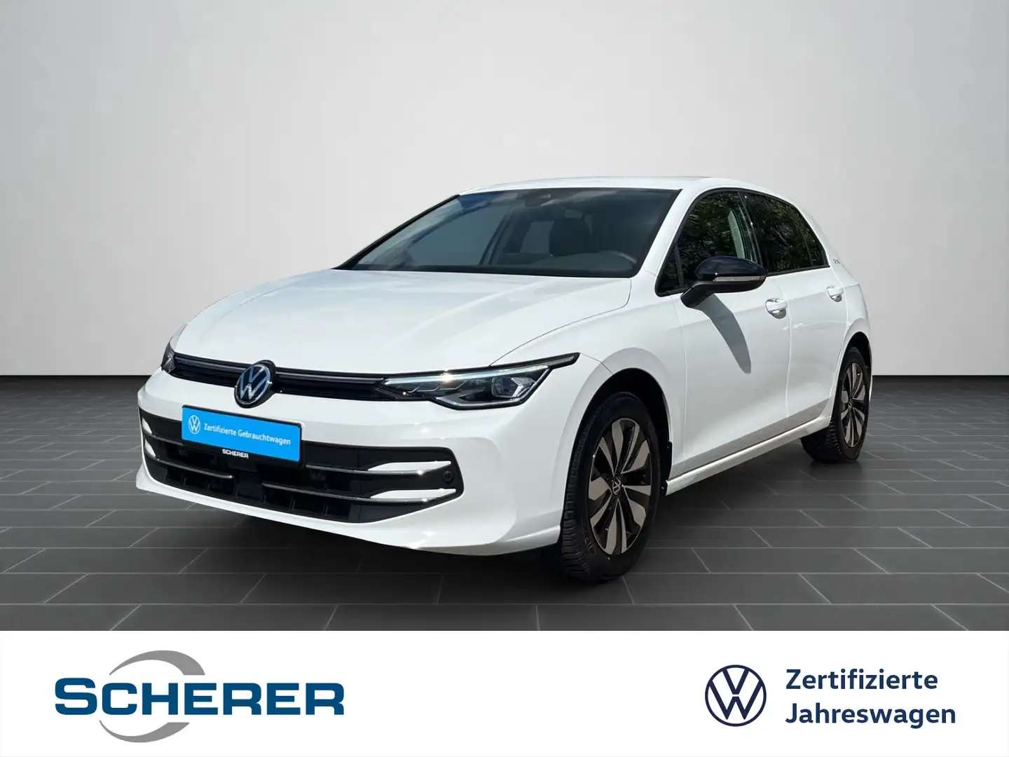 Volkswagen Golf VIII GOAL 1.5 TSI AHK LED-PLUS NAVI Weiß - 1
