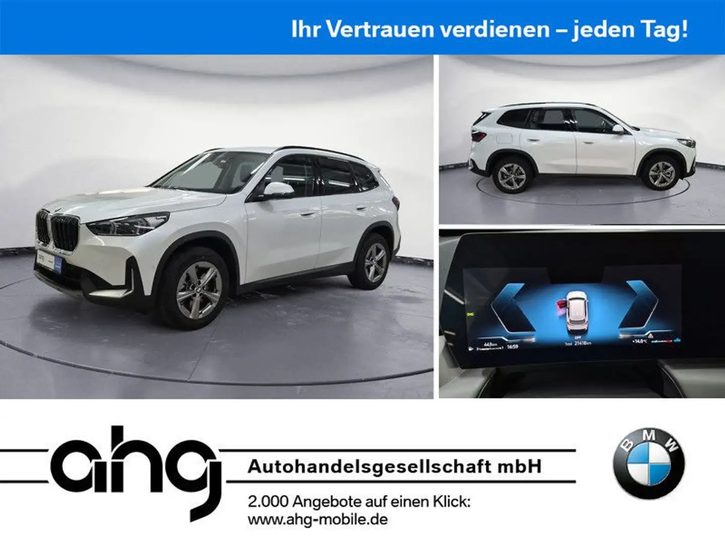 BMW X1 sDrive20i Steptronic Navi PDC Adaptiver LED-S Weiß - 1