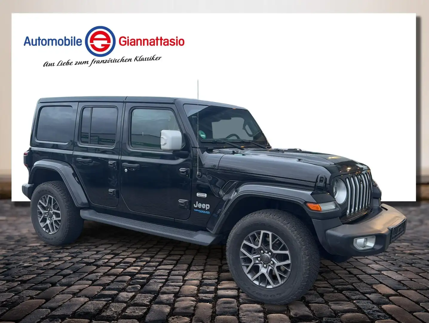 Jeep Wrangler Plug-In Hybrid Sahara 4xe Leder beige Czarny - 2