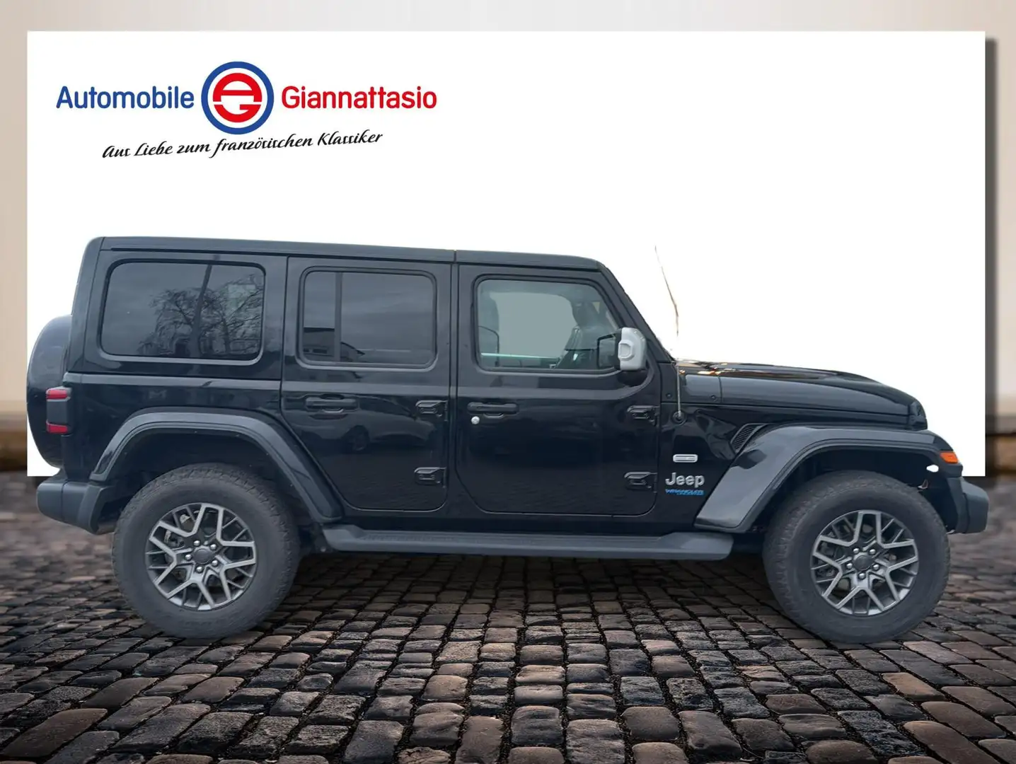 Jeep Wrangler Plug-In Hybrid Sahara 4xe Leder beige Czarny - 1