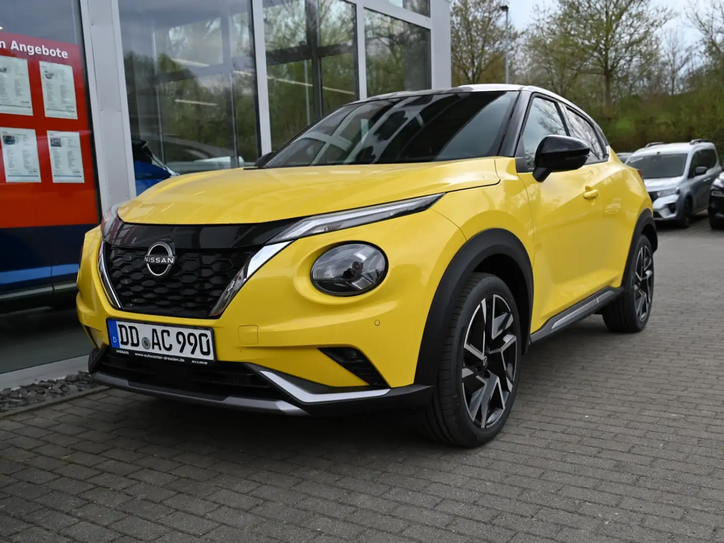 Nissan Juke 1.6 N-Design LED+SHZ+Winterp.+Fernlichtass. Gelb - 2