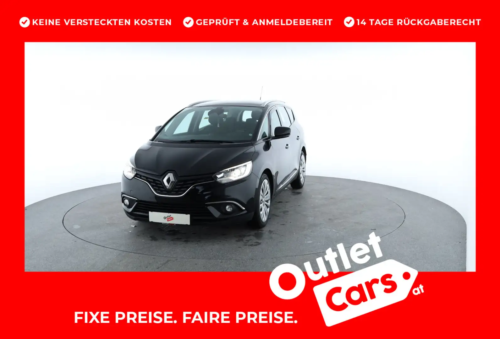 Renault Scenic Energy dCi 130 Intens Schwarz - 1