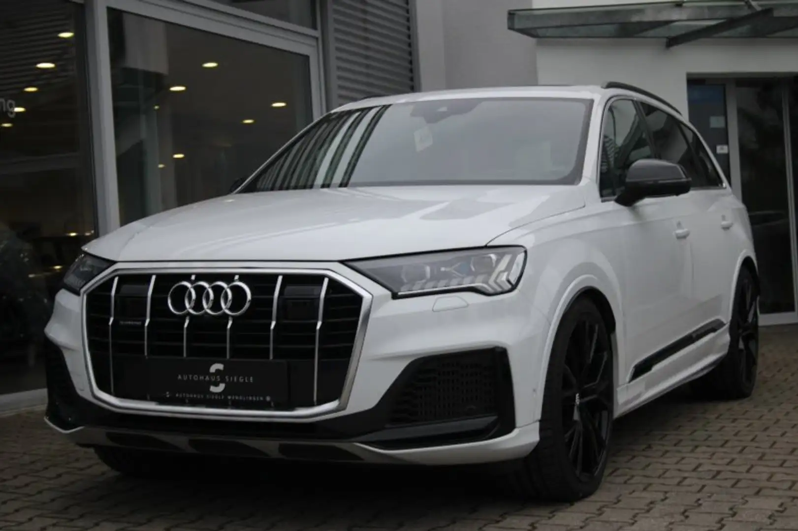 Audi SQ7 4.0 TDI Pano Matrix 22Zoll Standheizung ACC 4xSitz Weiß - 2