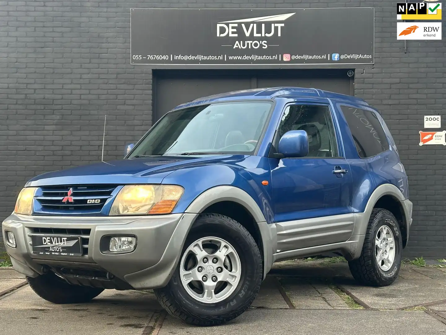 Mitsubishi Pajero 3.2 Di-D GLS HR | Cruise Control | Airco | Elek st Azul - 1