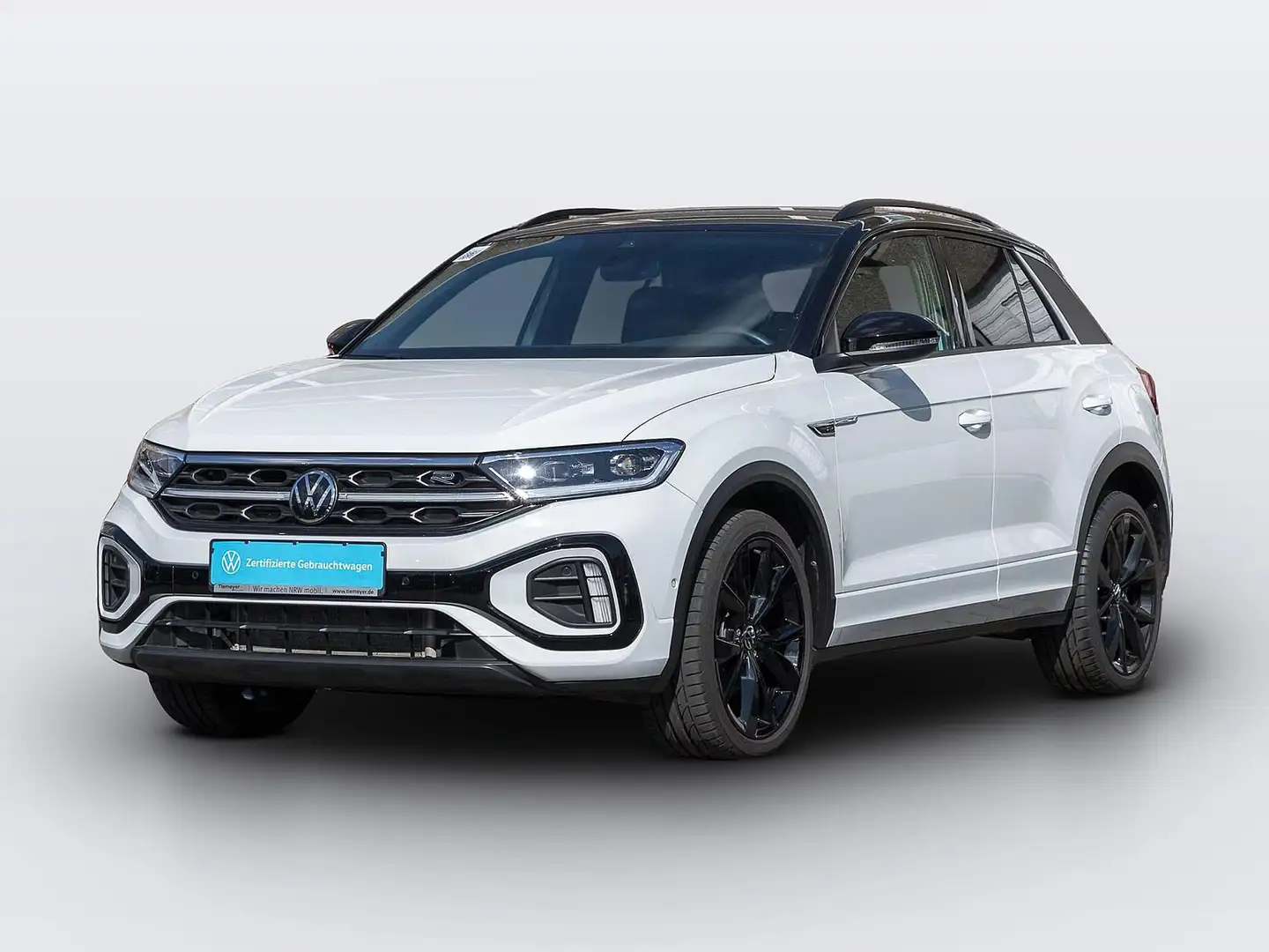 Volkswagen T-Roc 1.5 TSI DSG R-LINE BLACK LM19 STHZG MATRIX Weiß - 2