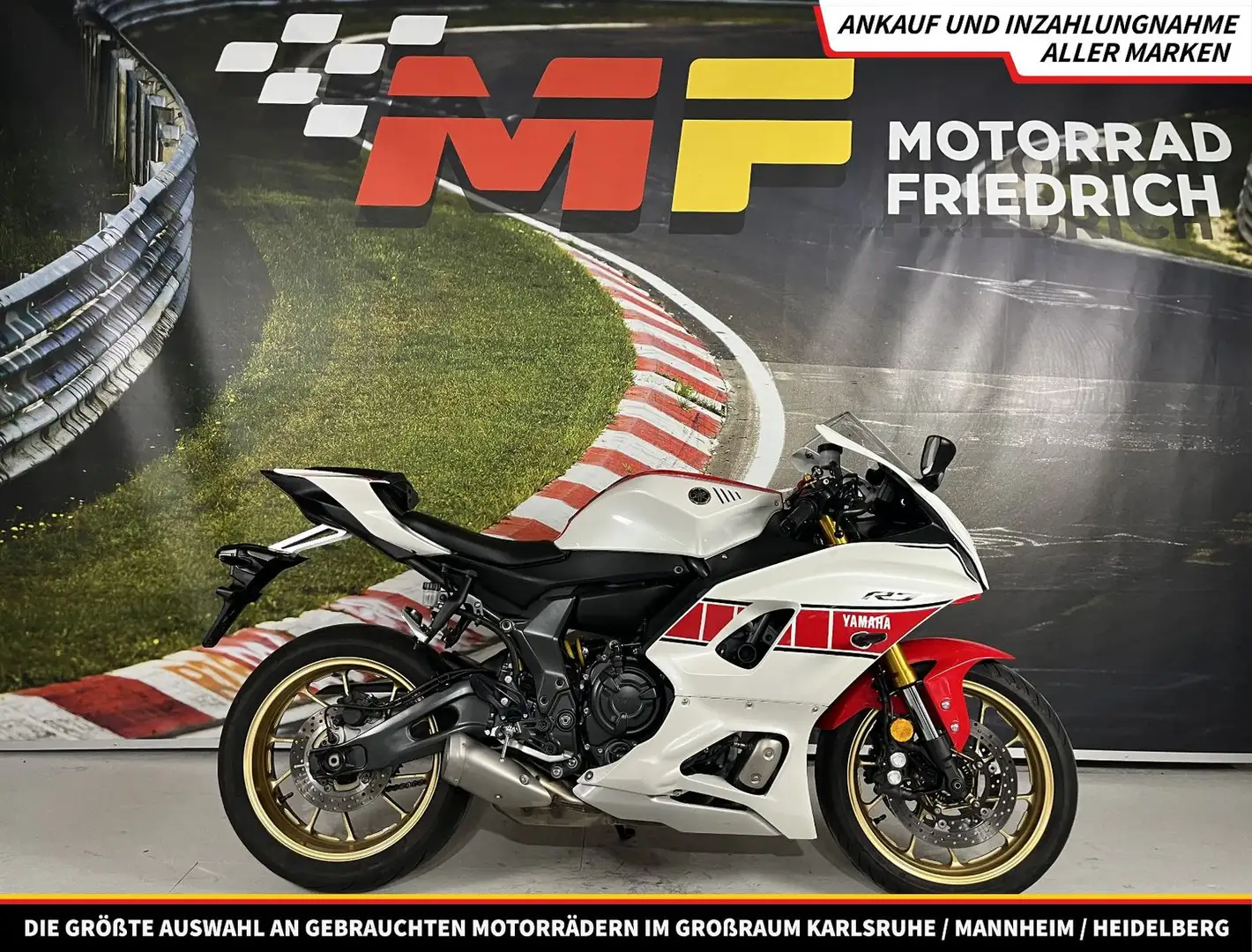 Yamaha YZF-R7 RM39 [TÜV+SERVICE NEU | DROSSEL MÖGLICH] Blanc - 1