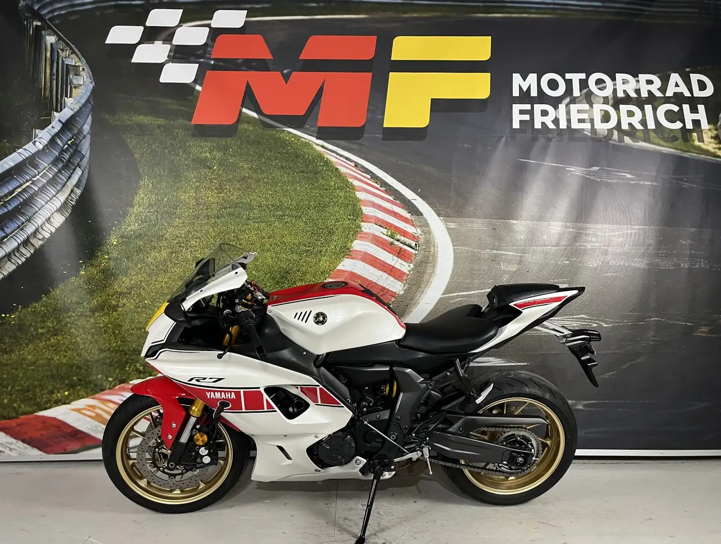 Yamaha YZF-R7 RM39 [TÜV+SERVICE NEU | DROSSEL MÖGLICH] Blanc - 2