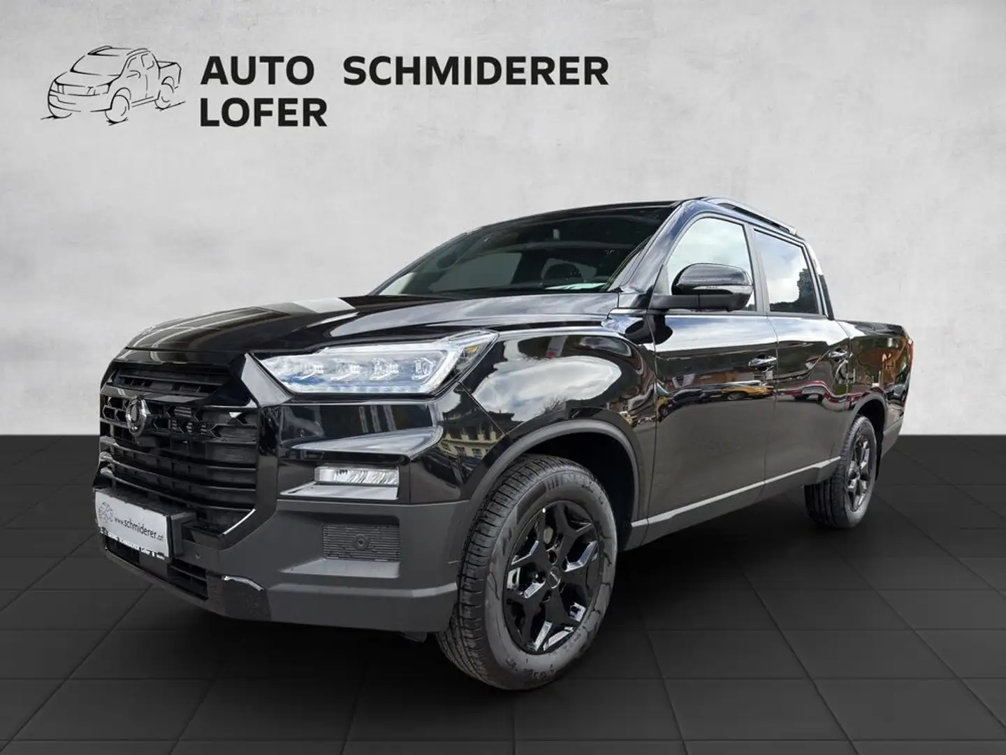 KGM Musso Grand 2,2 Black Edition 4WD Schwarz - 1