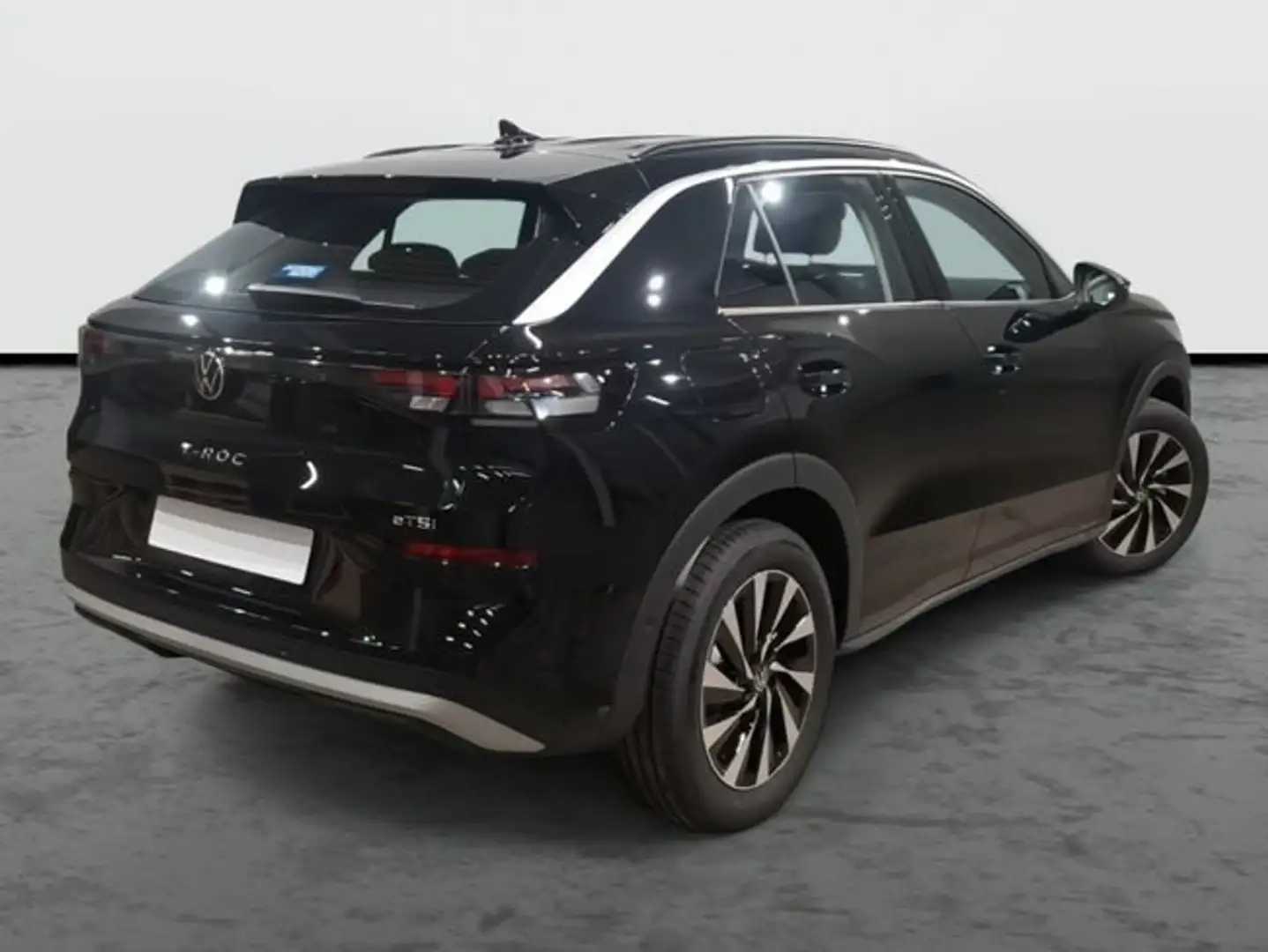 Volkswagen T-Roc Life 115 CV mHEV DSG7 Negro - 2