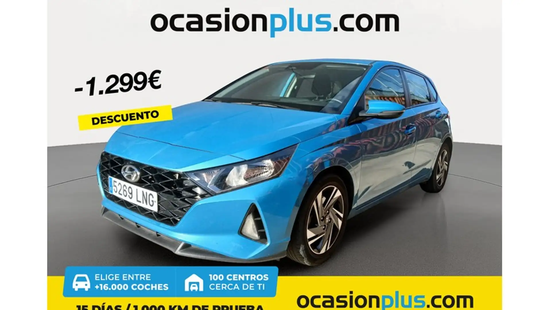 Hyundai i20 1.0 TGDI Klass 100 Azul - 1