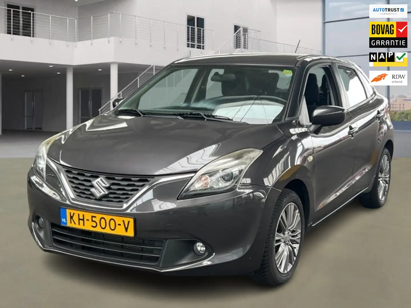 Suzuki Baleno 1.2 Exclusive Automaat 1e Eig. 85.555 km +NAP NL-a Grau - 1