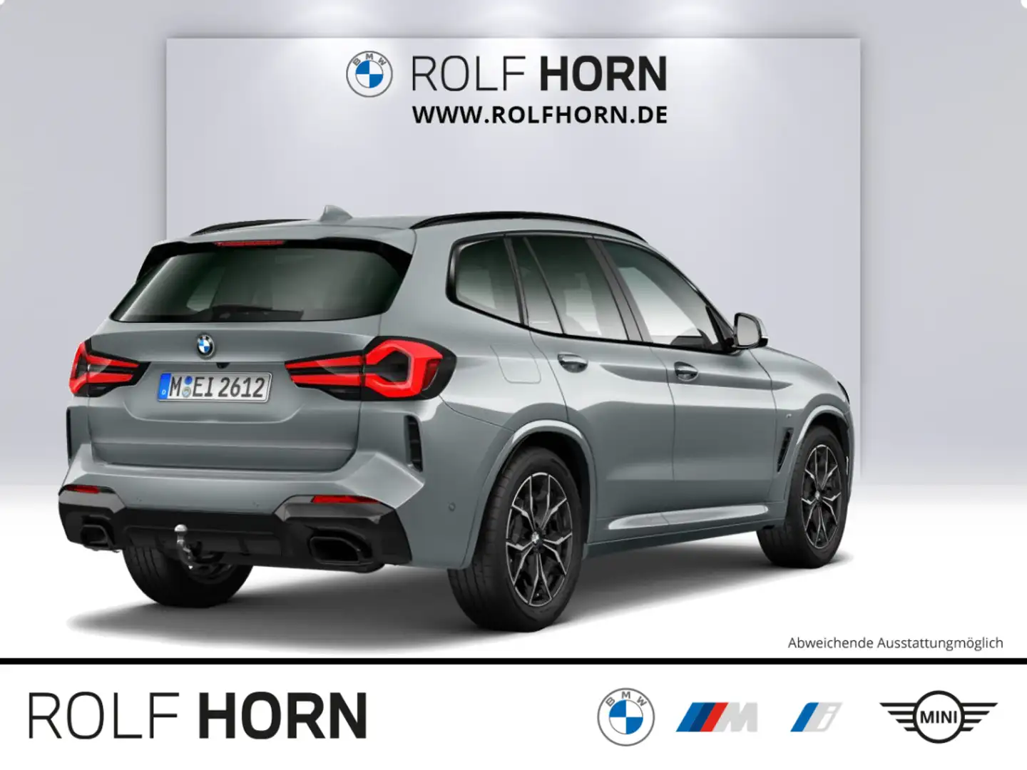 BMW X3 xDrive20i M Sportpaket AHK HUD HiFi RKam Navi Grau - 2