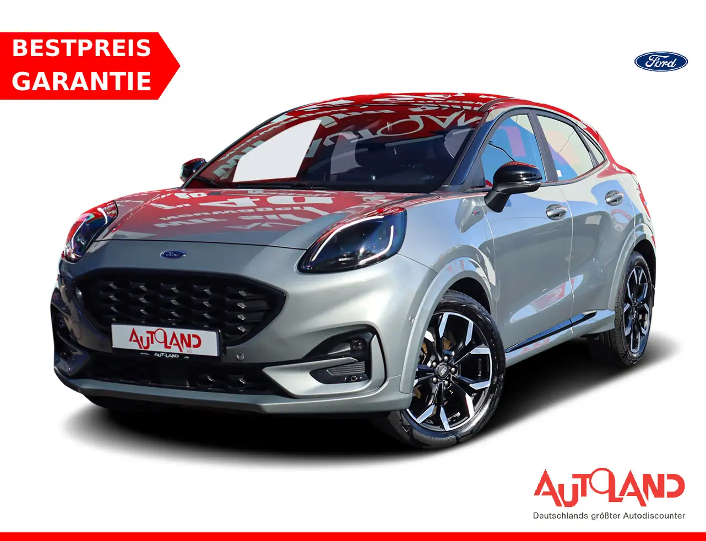 Ford Puma 1.0 EcoBoost ST-Line LED Navi ACC Kamera Silber - 1