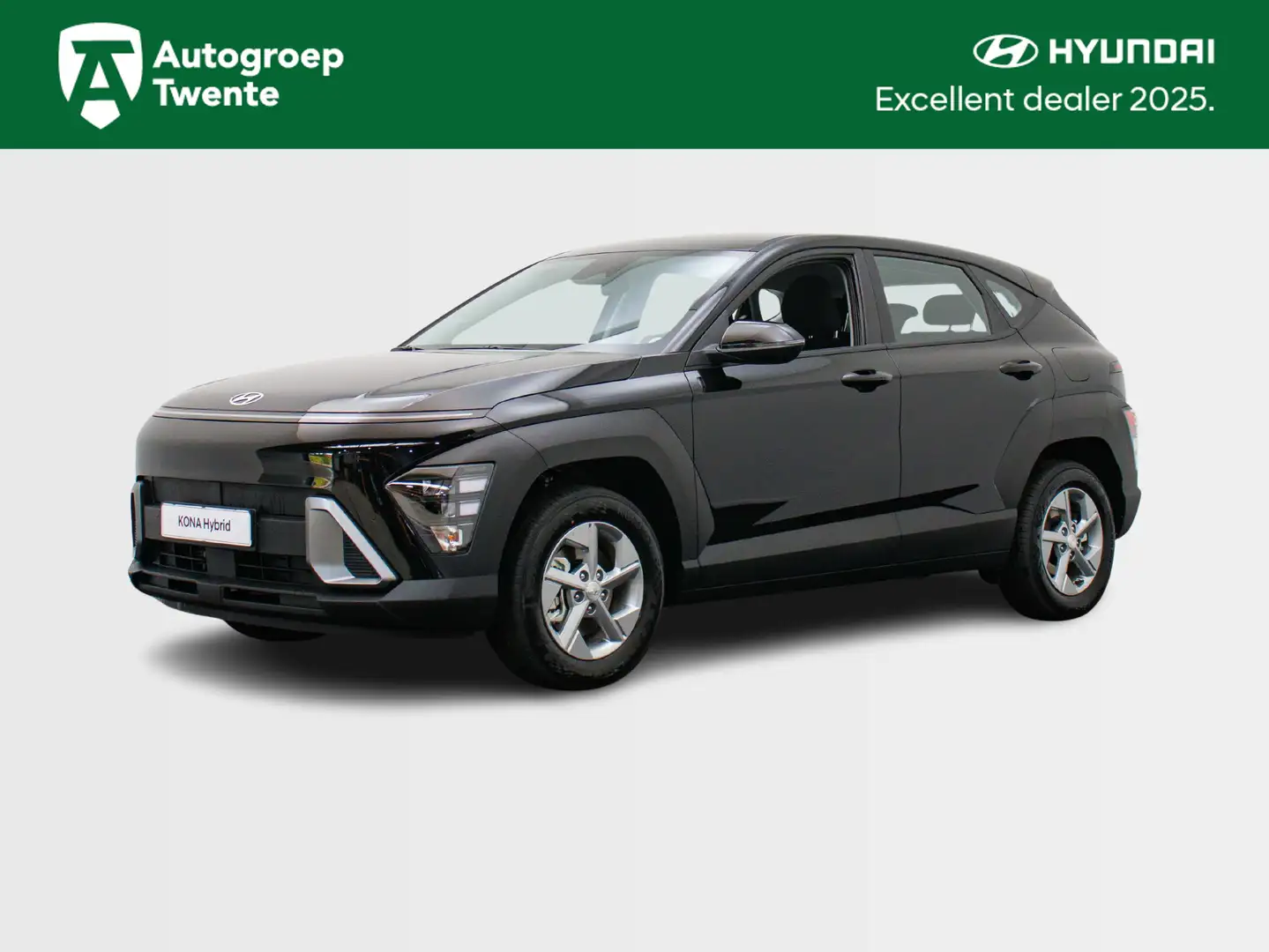 Hyundai KONA 1.6 GDI HEV Comfort - Hybrid Automaat (Abyss Black Zwart - 1