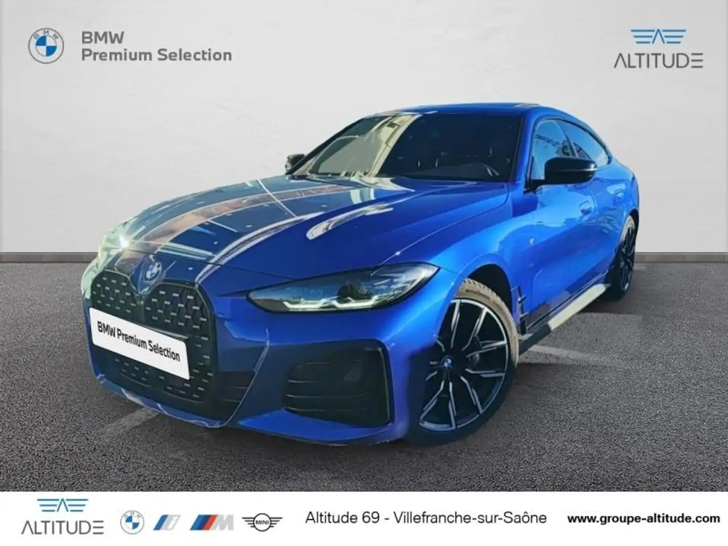 BMW 430 430dA xDrive 286ch M Sport Bleu - 1