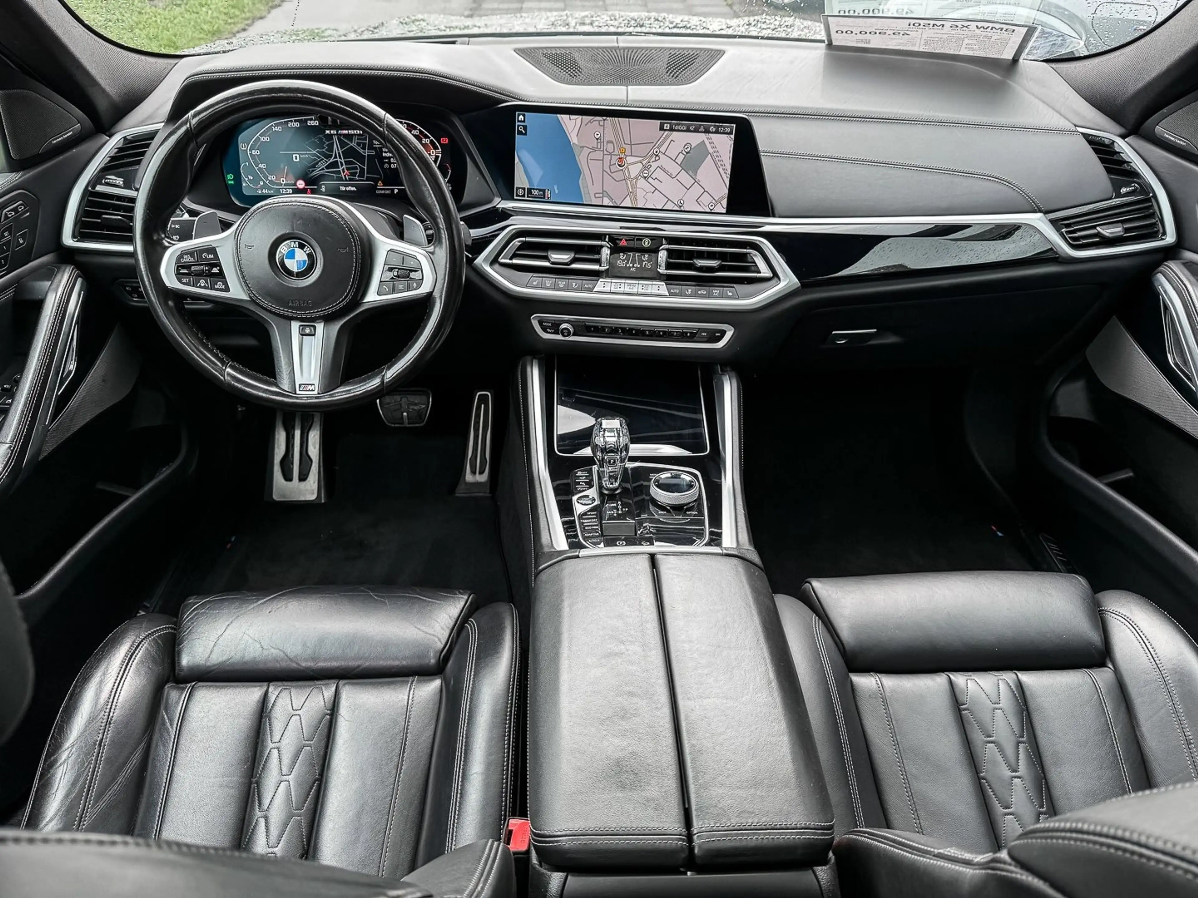 BMW X6 M50i HUD PANO ACC AHK 360°KAM RFK NAVI LED — photo 9