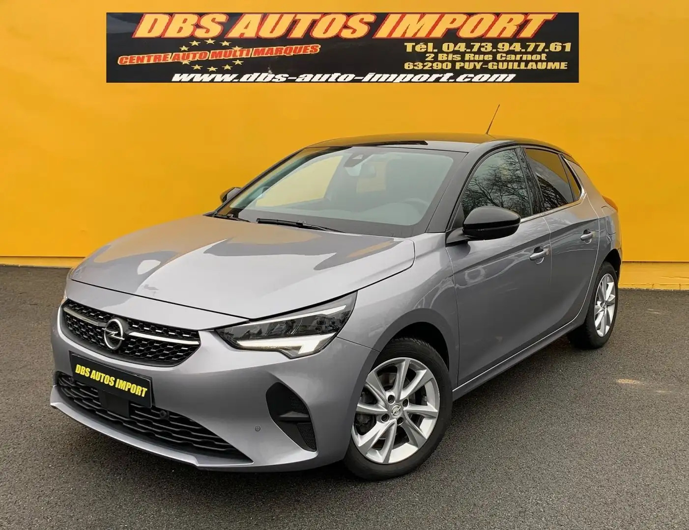 Opel Corsa 1.2 TURBO 100CH ELEGANCE Gris - 1
