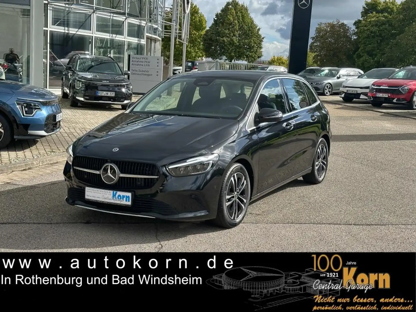 Mercedes-Benz B 200 Progressive ParkAss. AG7 SpurH DynLi LM Noir - 1