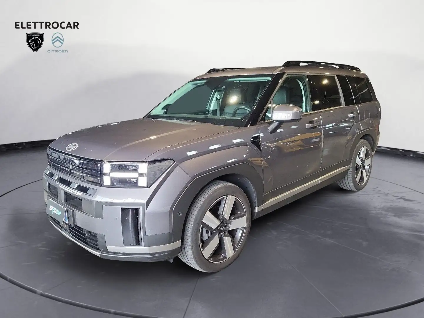 Hyundai SANTA FE Santa Fe 1.6 T-GDi HEV 4WD AT 7 posti XClass Grigio - 1