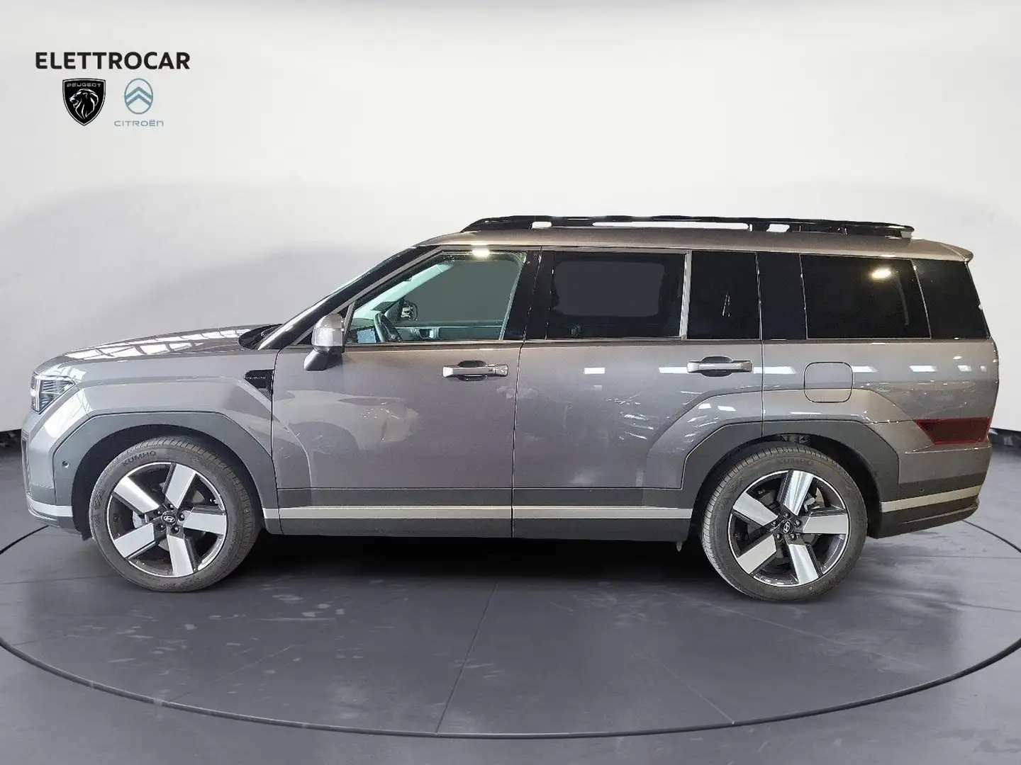 Hyundai SANTA FE Santa Fe 1.6 T-GDi HEV 4WD AT 7 posti XClass Grigio - 2