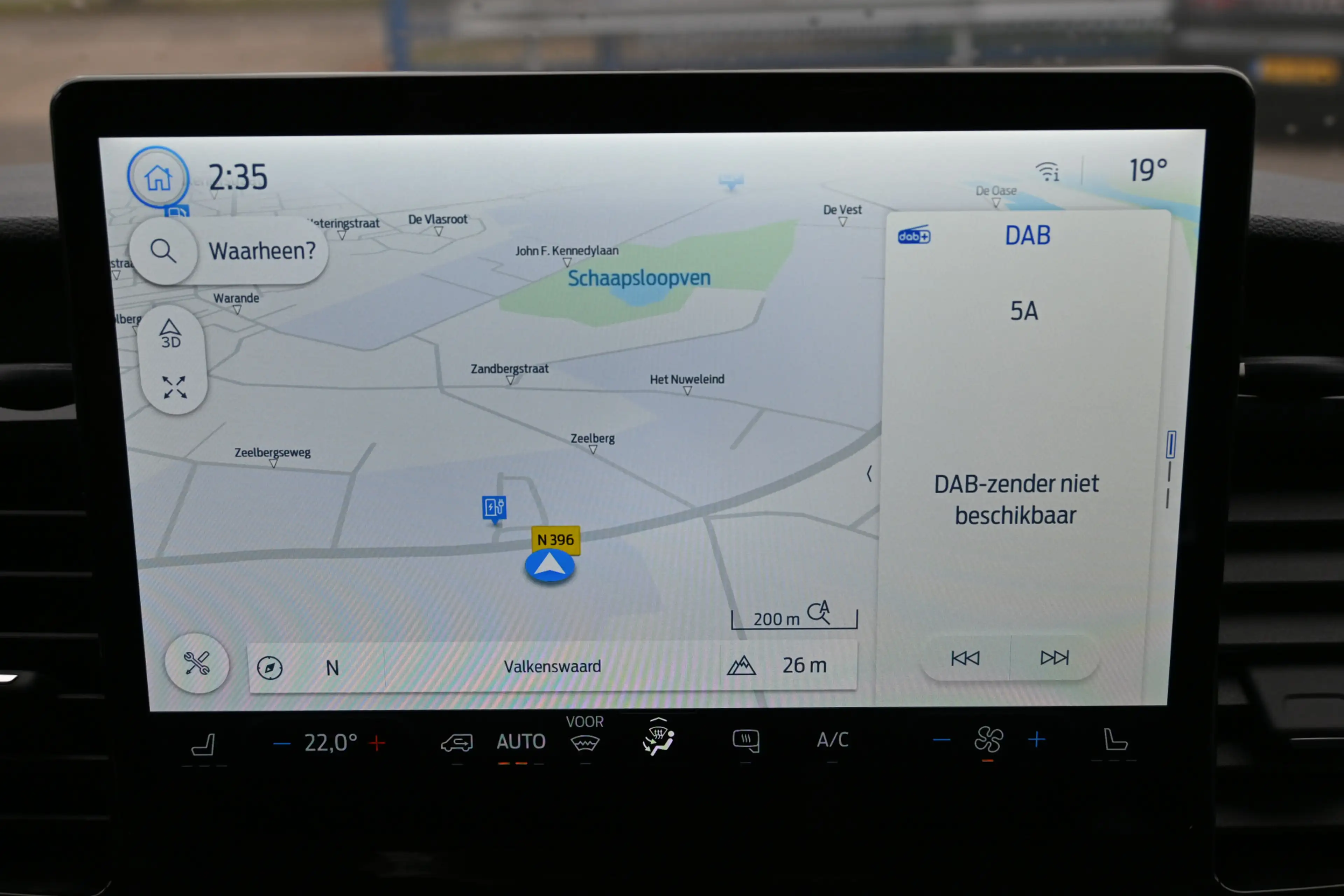 Ford E-Transit Bakwagen met Dhollandia laadklep Navigatie met cam — photo 8