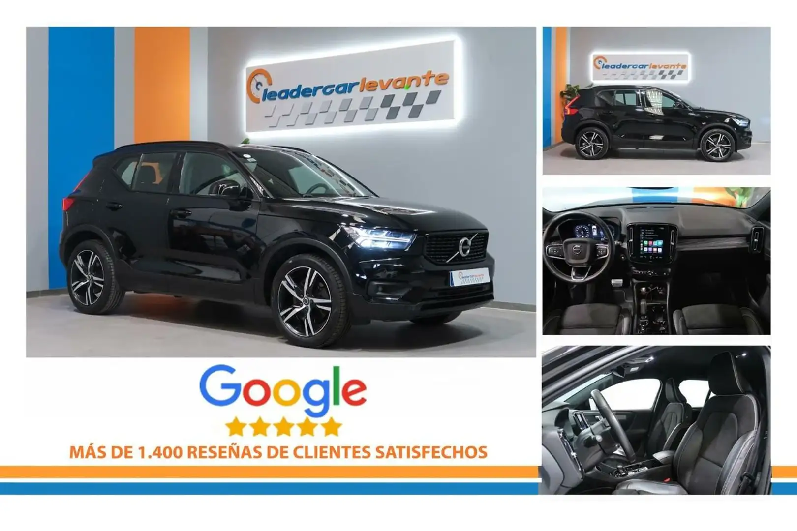 Volvo XC40 1.5 T5 TWIN RECHARGE R-DESIGN AUTO 262CV Negro - 2