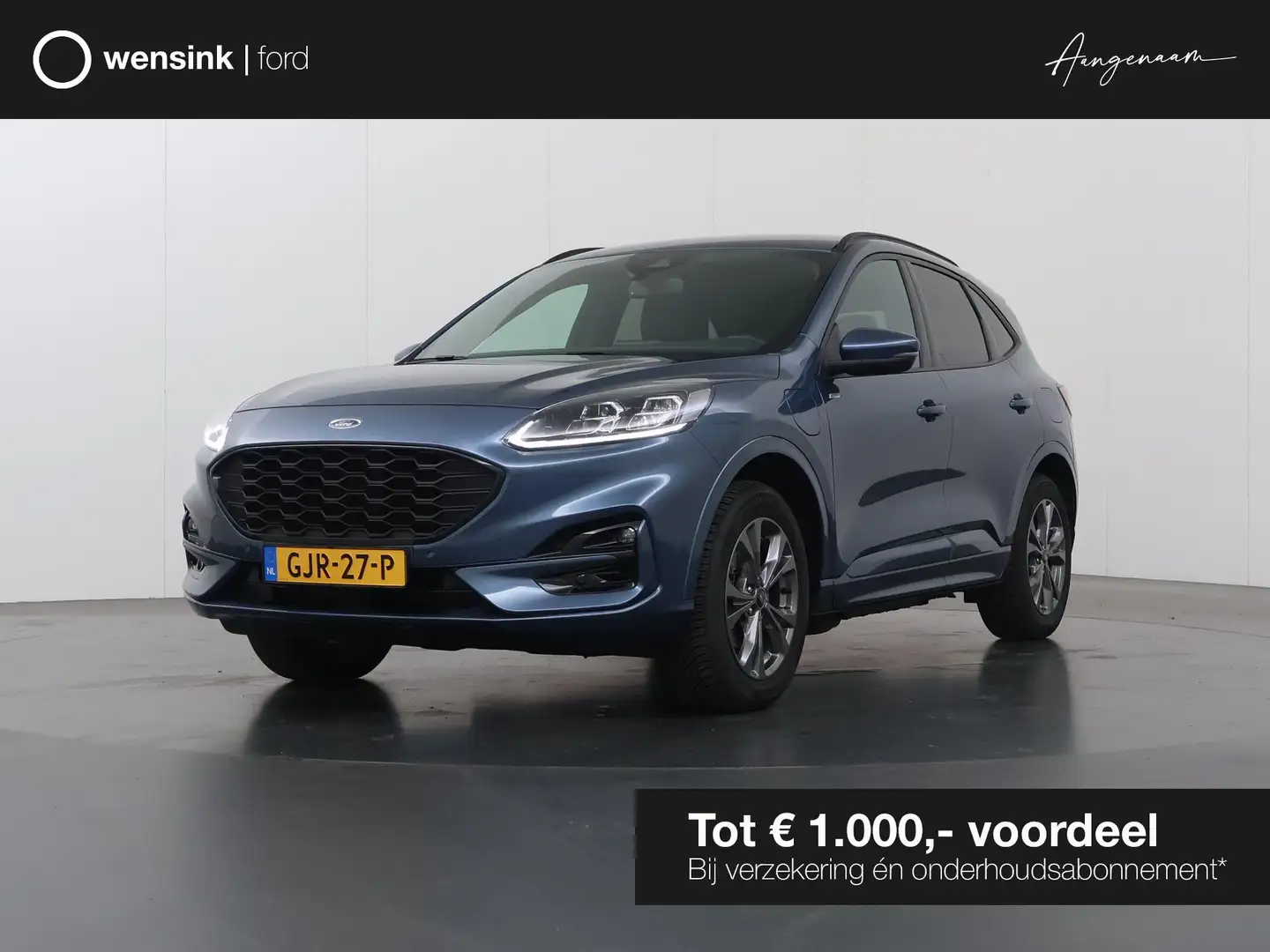 Ford Kuga 2.5 PHEV ST-Line X | Trekhaak | Parkeercamera | B& Blauw - 1