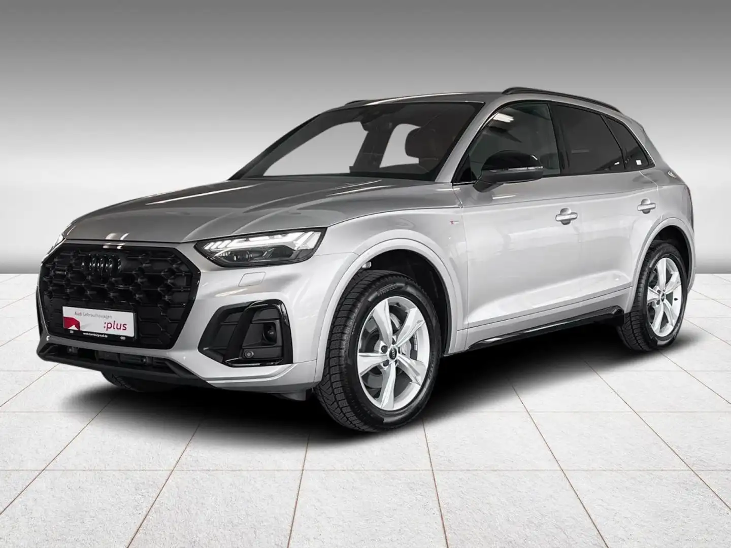 Audi Q5 40 TFSI 2x S line quattro Standhzg AHK Matrix Silber - 2
