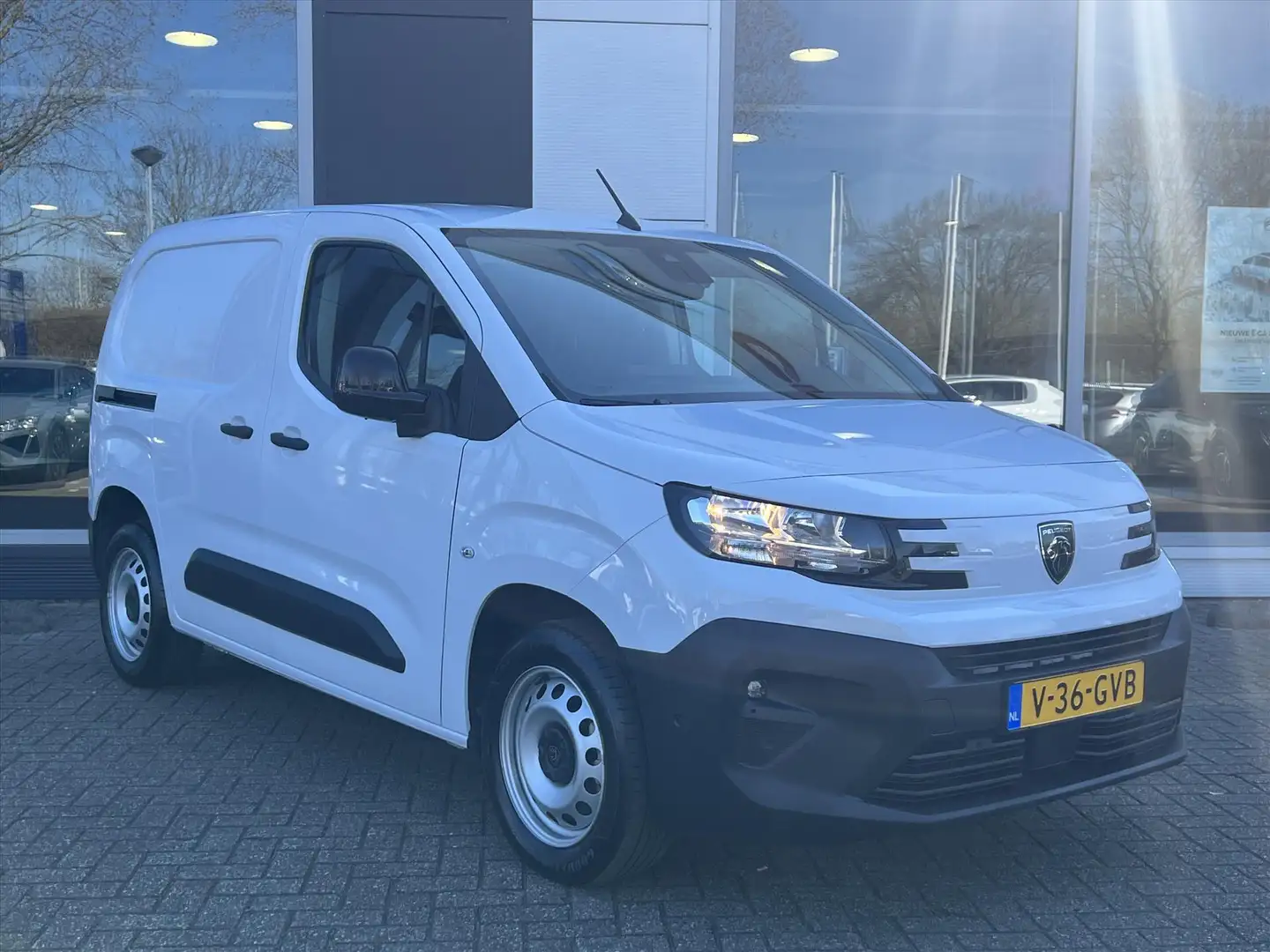 Peugeot Partner 1.5 BlueHDi 100pk L1 | Trekhaak | Navigatie | Came Weiß - 2