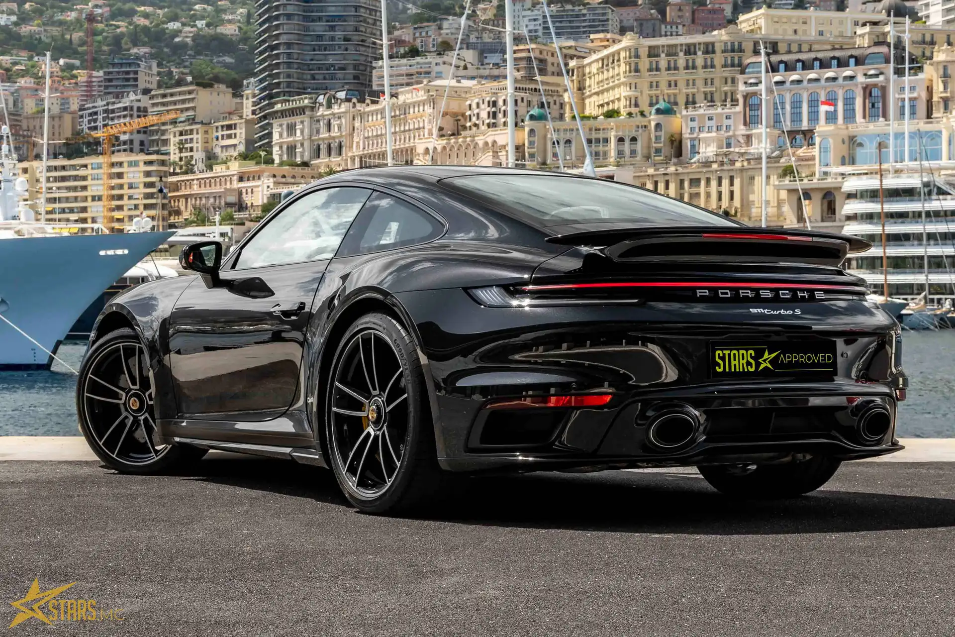포르쉐 911 Turbo S Coupe 2020 검정 사진 7